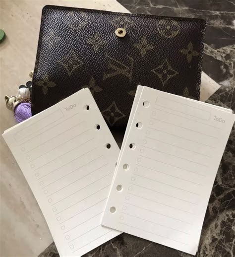 louis vuitton agenda pm refill 2018|louis vuitton calendar refill.